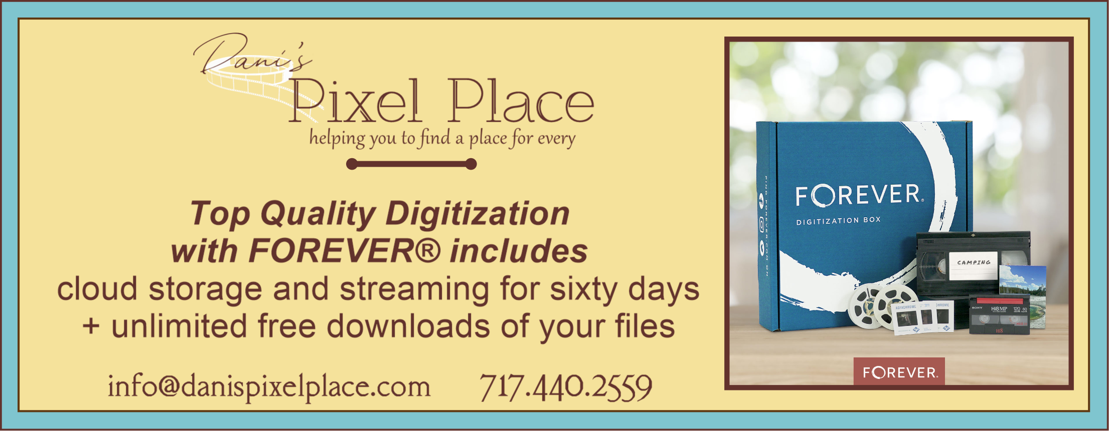 Dani's Pixel Place chooses FOREVER